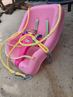 Baby swing for tree or swing set