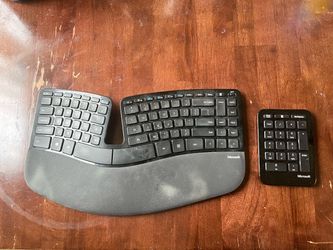 Microsoft Sculpt Ergonomic Keyboard & Numpad - NO USB DONGLE