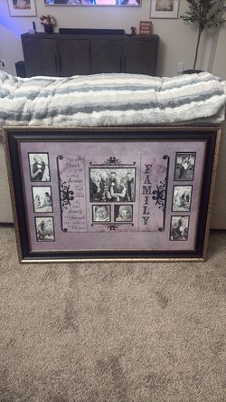 Large family picture frame