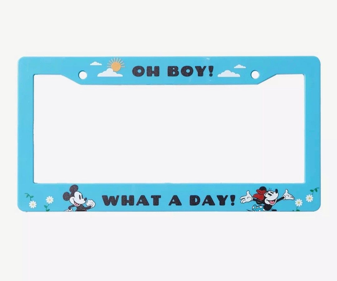 New Mickey/ Minnie License Plate