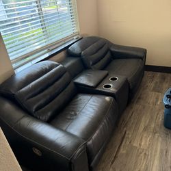 Center Line 3-Piece Power Reclining Loveseat with Console