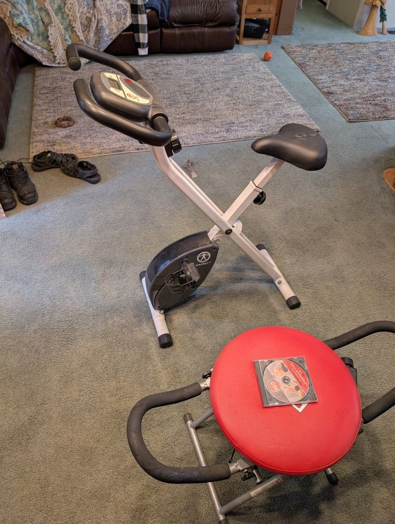 Exercise equipment.