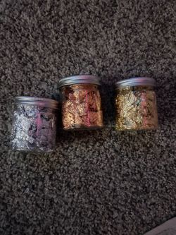 Gold  sliver etc. flacks