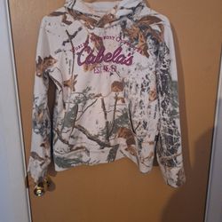Cabelas Women's Pullover Hoodie Size 3