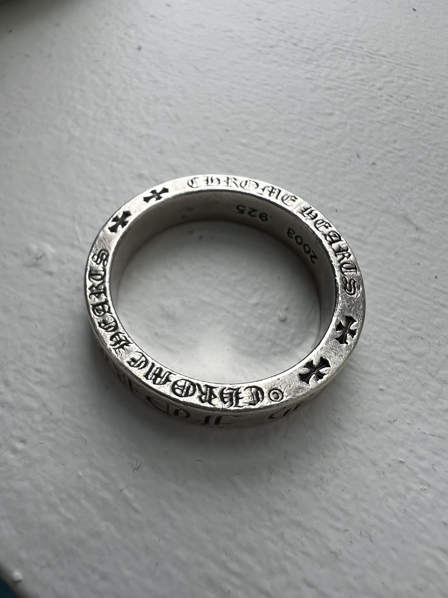 Chrome Hearts “Forever” Ring size 12.5