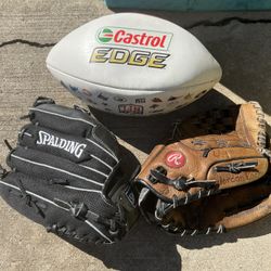 Kids Baseball Gloves / Football 