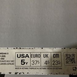Jordan 5 Retro Size GS 5