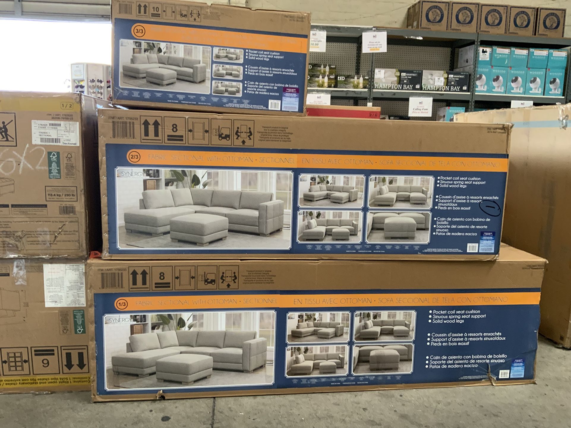 Drayden Fabric Sectional