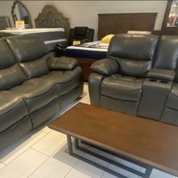 Madrid Two Piece Sofa Seat, Reclining Living Room, $9 99