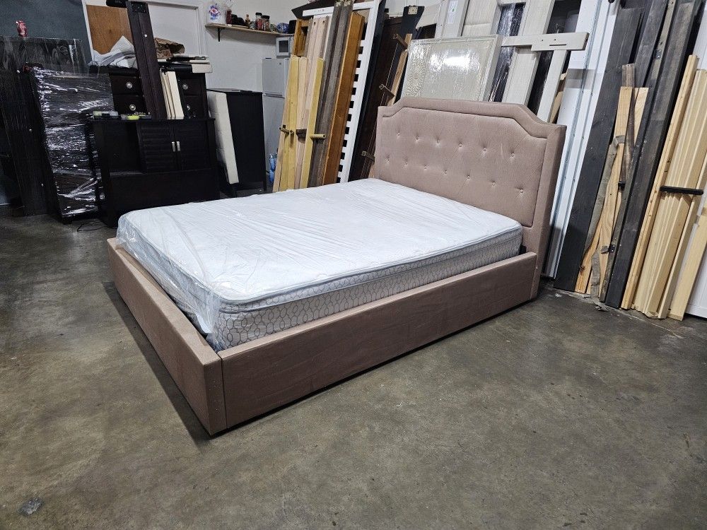 Queen Bed And Mattress