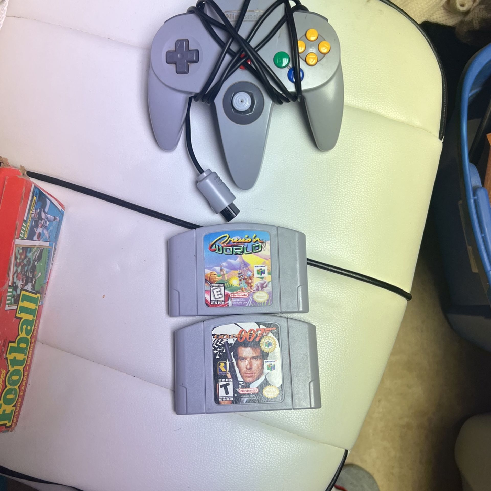 N64 Controller, With Two Games 