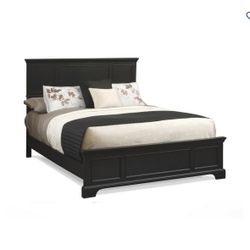 Queen Bed With Head/foot Board And Side Rails