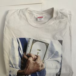 Supreme Bible T-shirt White Size XL