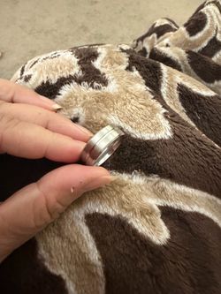 Men’s fashion stainless steel Wedding Band Size 10