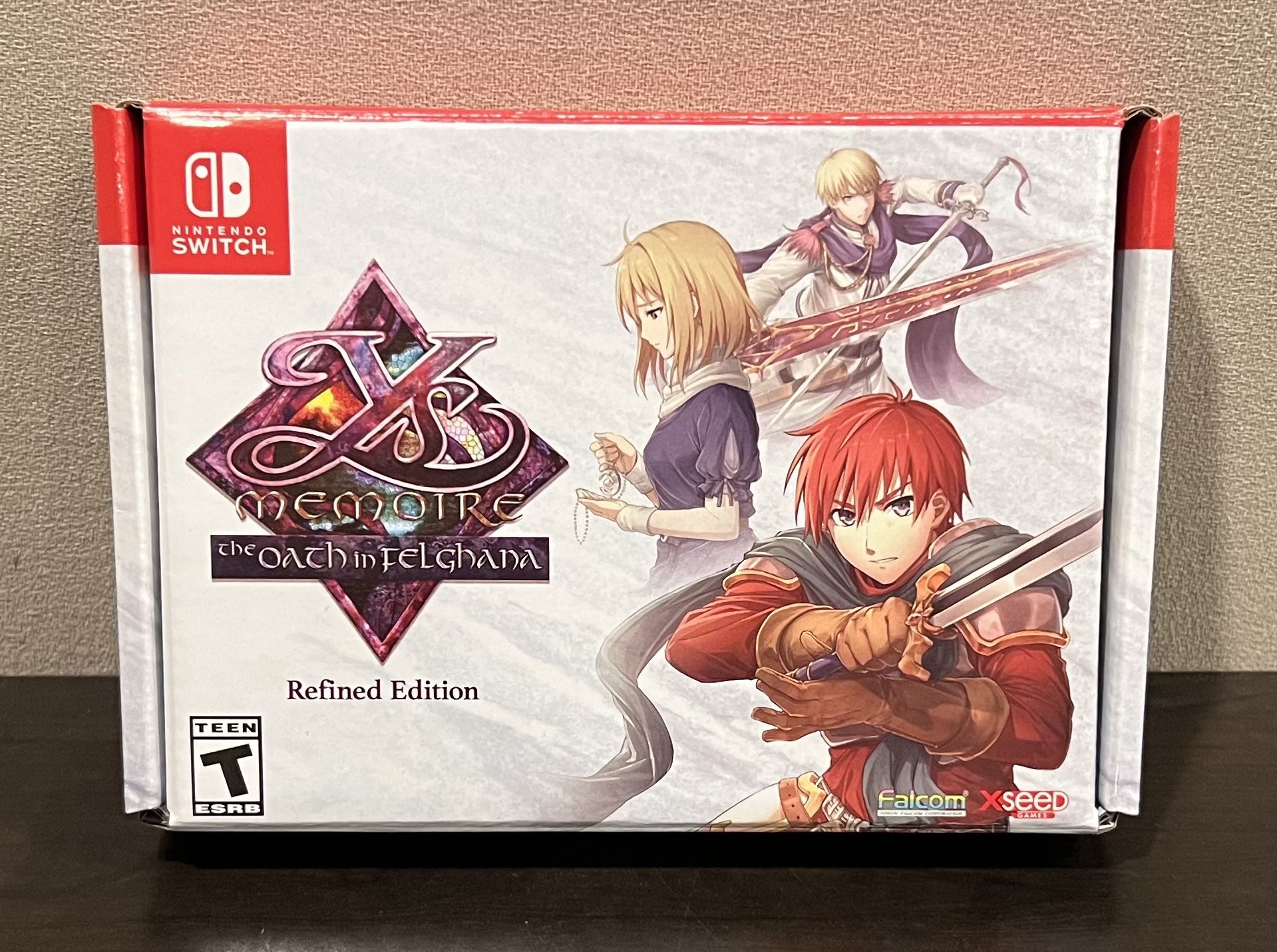 Nintendo Switch Game Ys Memoire: The Oath In Felghana Refined Edition Complete!
