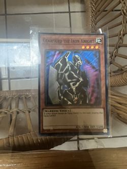 Yu-Gi-Oh! Gearfried the Iron Knight PSV-EN101 Super Rare Unlimited NM