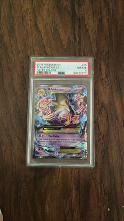 2016 Pokémon M Alakazam EX #26/124 PSA 8 – Fates Collide