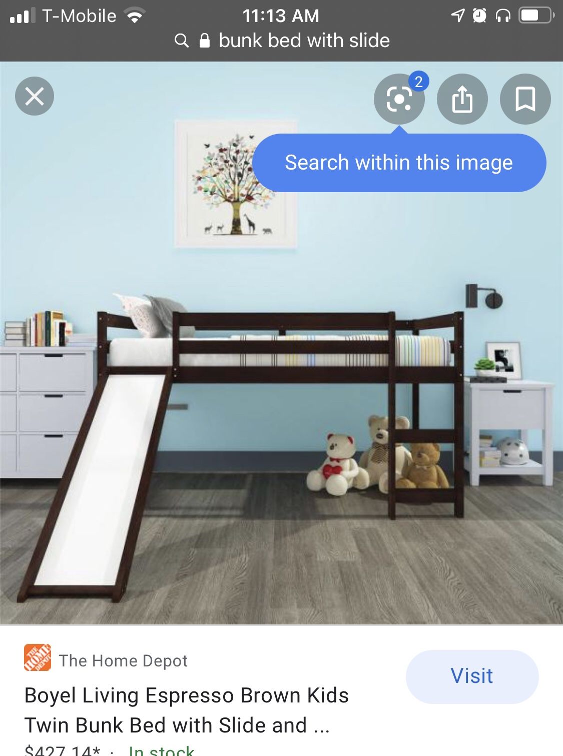 Bunk Bed With Slide