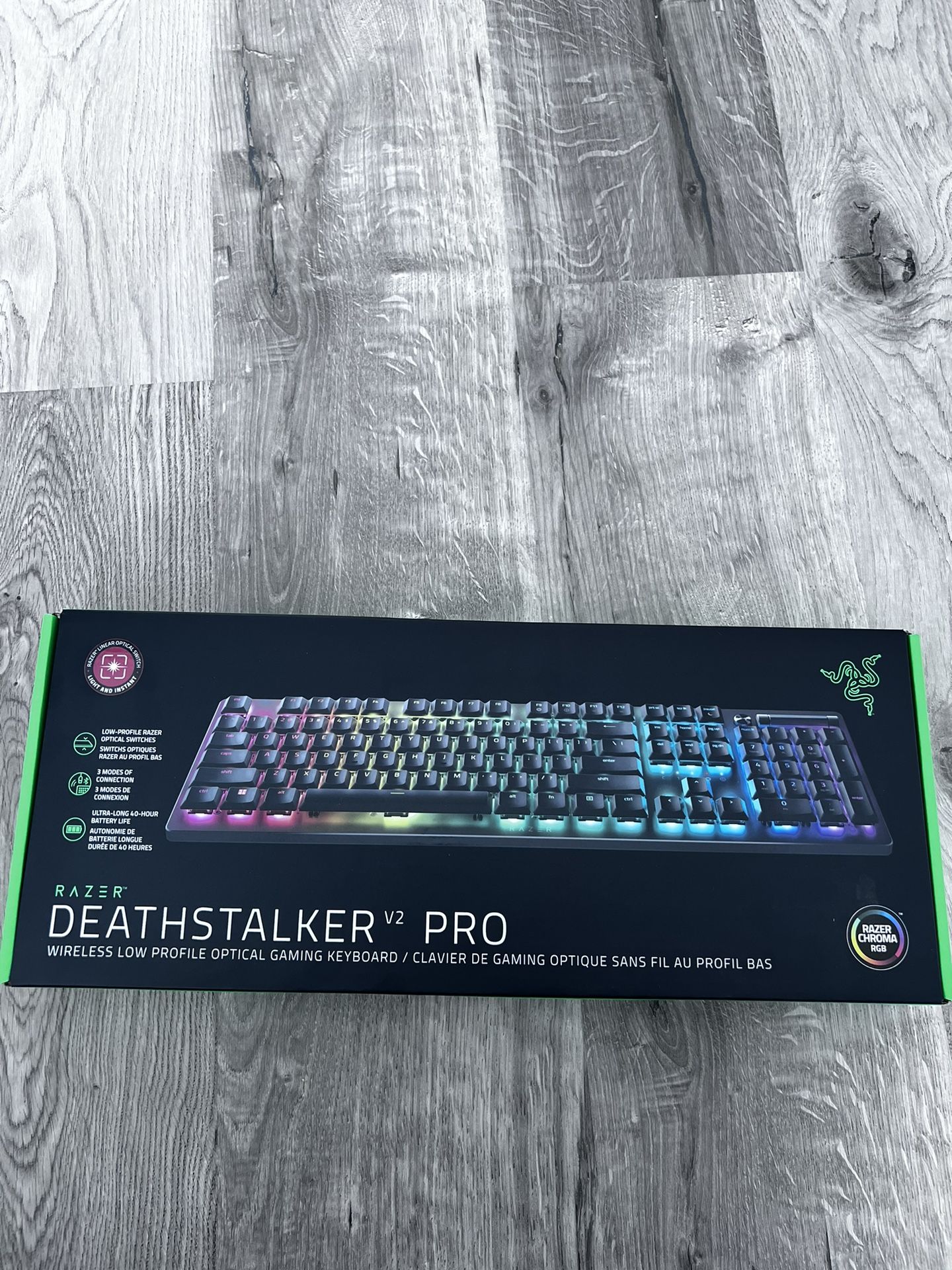 Razer DeathStalker V2 Pro Wireless Gaming Keyboard