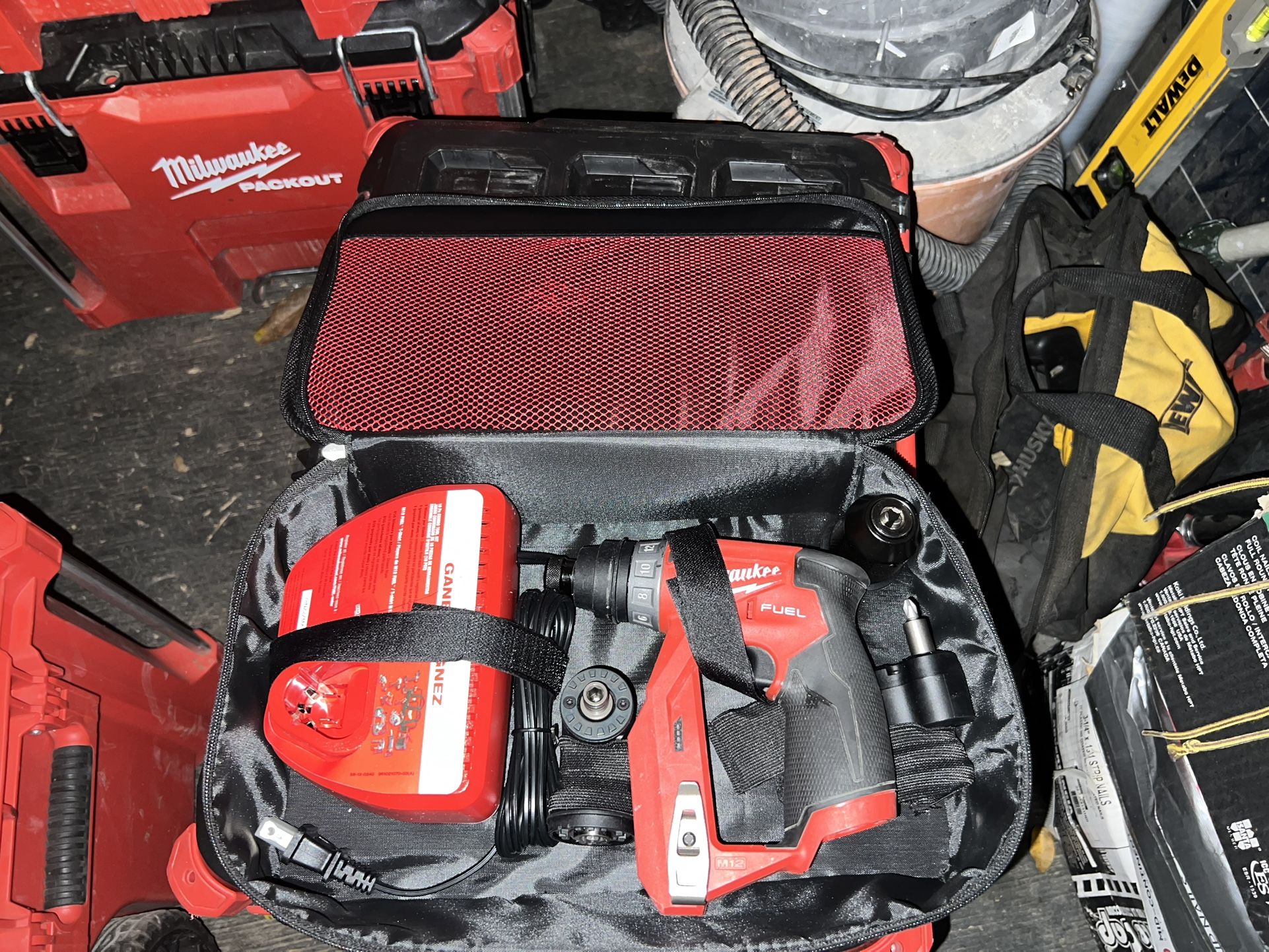 Milwaukee® M12 FUEL™ Installation Drill/Driver  And  Charger 