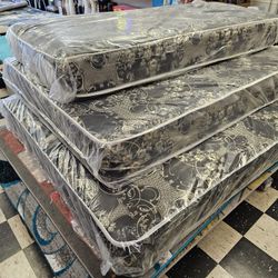 Basic SmoothTop Mattresses Queen $145 Full $135 Twin $125 Boxspring Extra $20 Delivery Available 