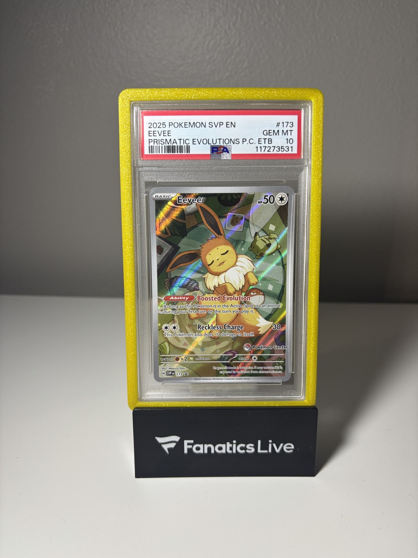 Eevee Prismatic Evolutions Pc PSA 10