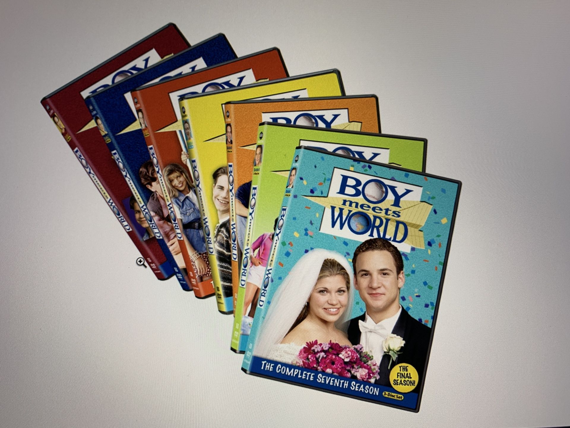 Boy Meets World: The Complete Series Entire Dvd Collection !