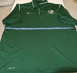 Nike Green Bay packers manager performance Polo shirt with Dri-Fit technology