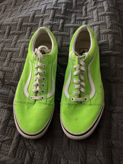 Vans Old Skool Neon Green Sneakers men's size 10