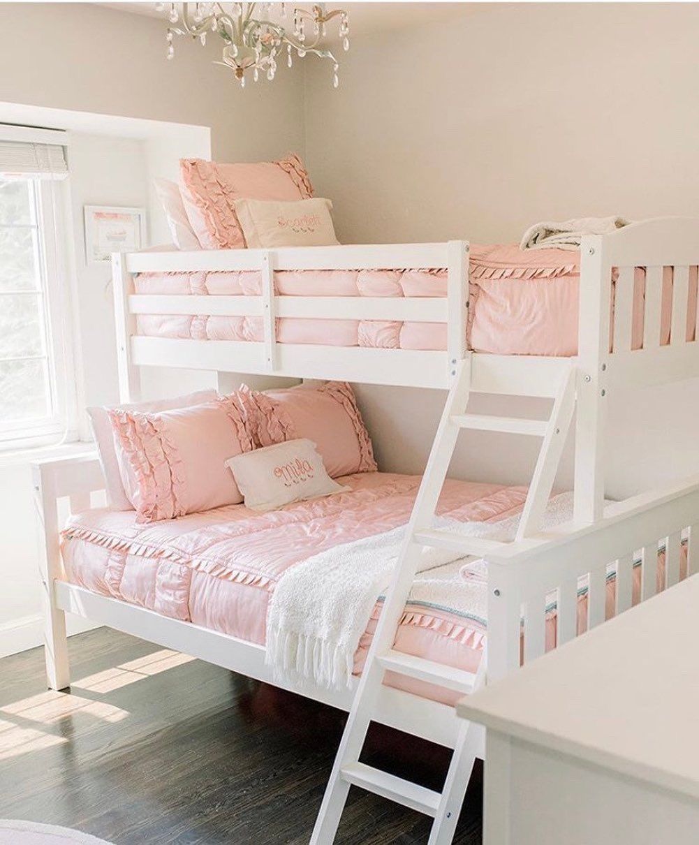 White Bunk Bed‼️ Comes In Other Colors As Well🇺🇸👸🏽 Same Day Delivery