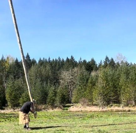 Scottish Highland Games 14 Foot Caber