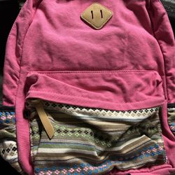 Pink Backpack 