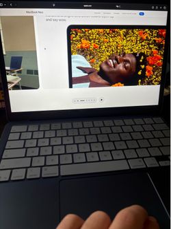 MacBook Neo Indigo, like new