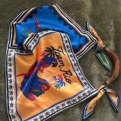 Tropical Scarf Handbag – Brand New ✨