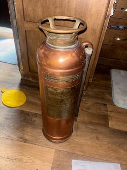 Vintage fire extenguisher