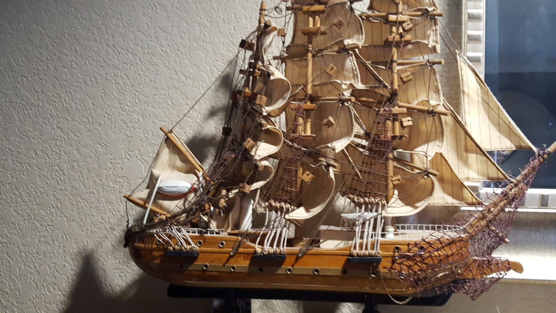 Wooden Sailboat