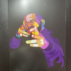 Displate Metal Poster HipHop Customer Order Drake Ovio 17”x12” Unique Art Poster