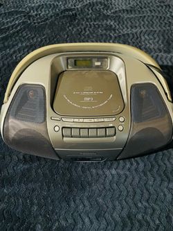 PANASONIC RX-D29 Boombox Portable FM Radio CD Tape Player (Tested Working)