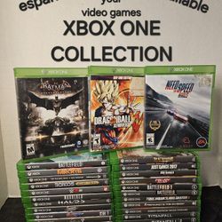 XBOX ONE COLLECTION FOR SALE OR TRADE 