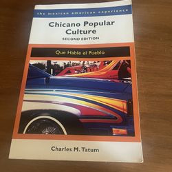  Chicano Popular Culture