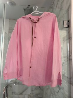 Men’s pink sweatshirt Large