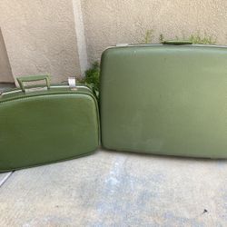 Selling Two Vintage Suitcases