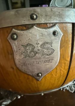 Vintage 1882 Fruit Bowl