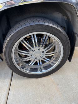 22 inch rims and tires