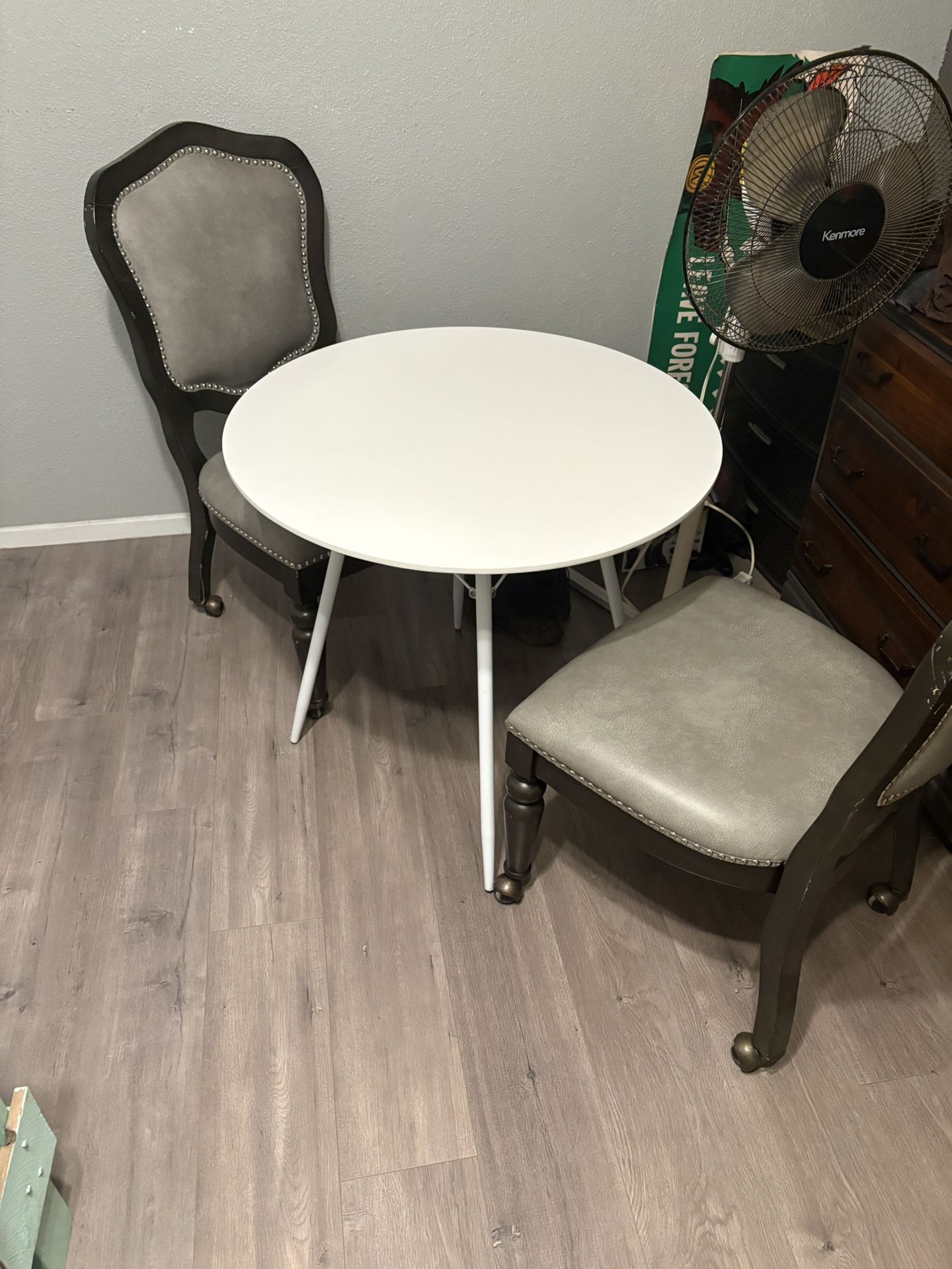 White Table