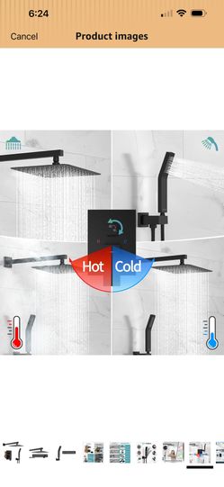 SR Shower System 10 Inches 