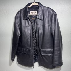 Wilson Leather Coat —M. Julian —Size L