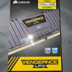 CORSAIR Vengeance LPX DDR4 RAM 32GB (2x16GB) 3200MHz CL16-20-20-38 1.35V Intel AMD Desktop Computer Memory - Black 