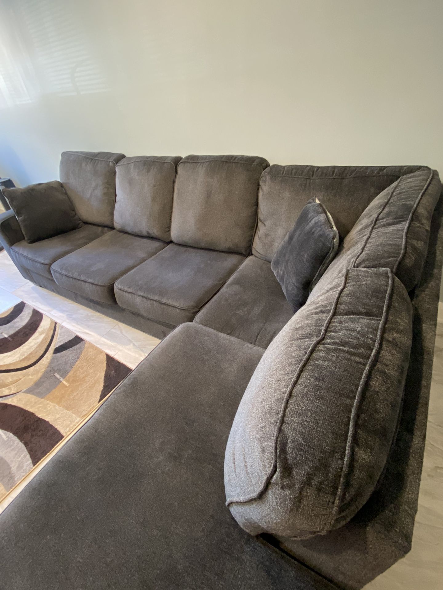 Dark Gray Sectional Couch