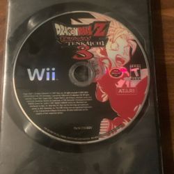 Dragon Ball Z 3 Wii Game 